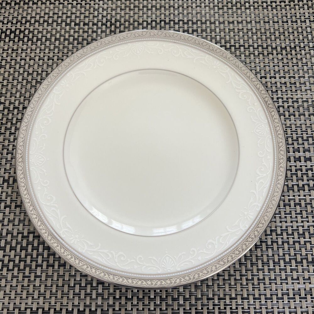 Noritake Ardmore Platinum 7601 Salad Plate 8 3/8" Bone China Retired New